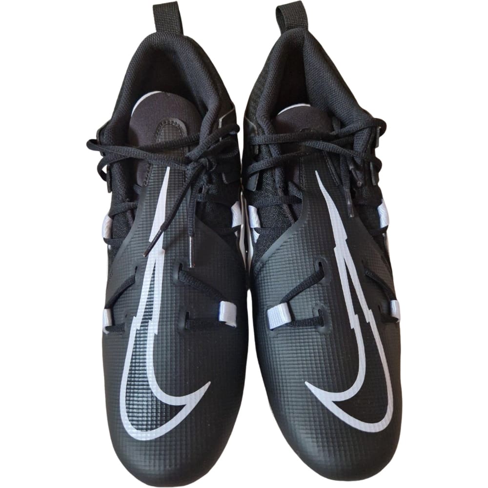 Playmaker Base: American Football Schuhe Nike Alpha Menace Pro 3 Schwarz-Weiß Produktbild 2
